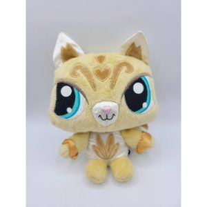 Littlest Pet Shop Sassiest Kitty Plush Cat 2008 LPS Stuffed Animal Kitten